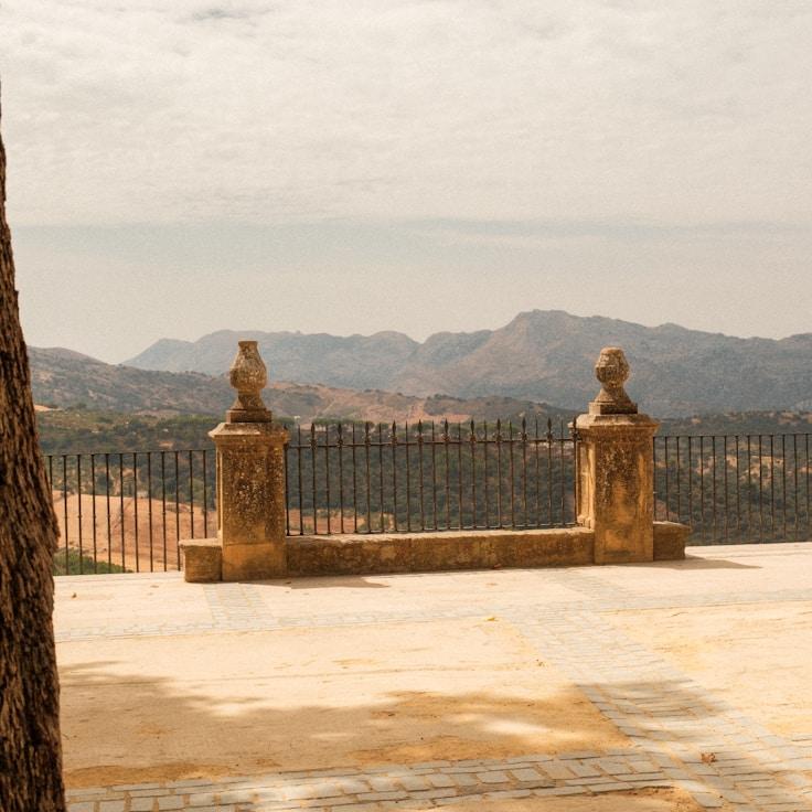 Entertainment zone at night in Spain